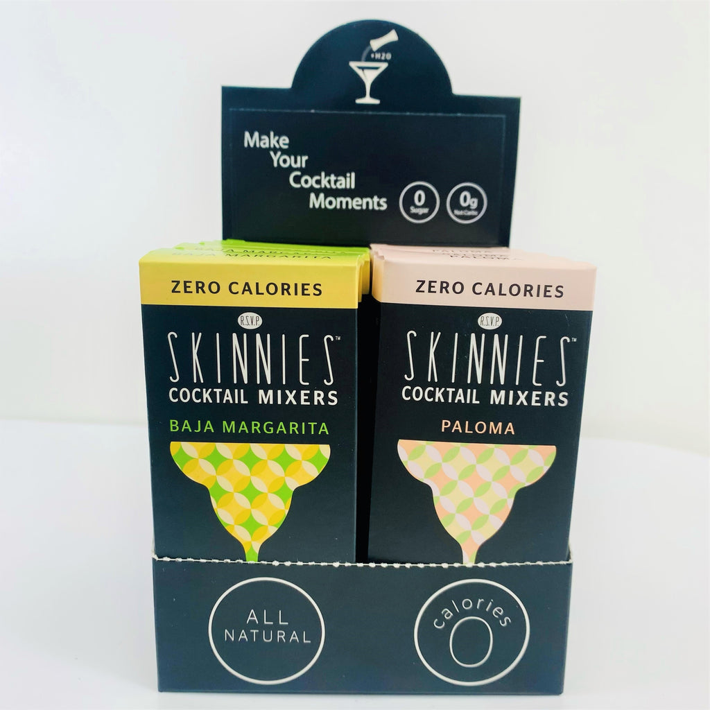 RSVP Skinnies Tequila Lovers Pack -  0 Sugar Cocktail Mixer (10 box)